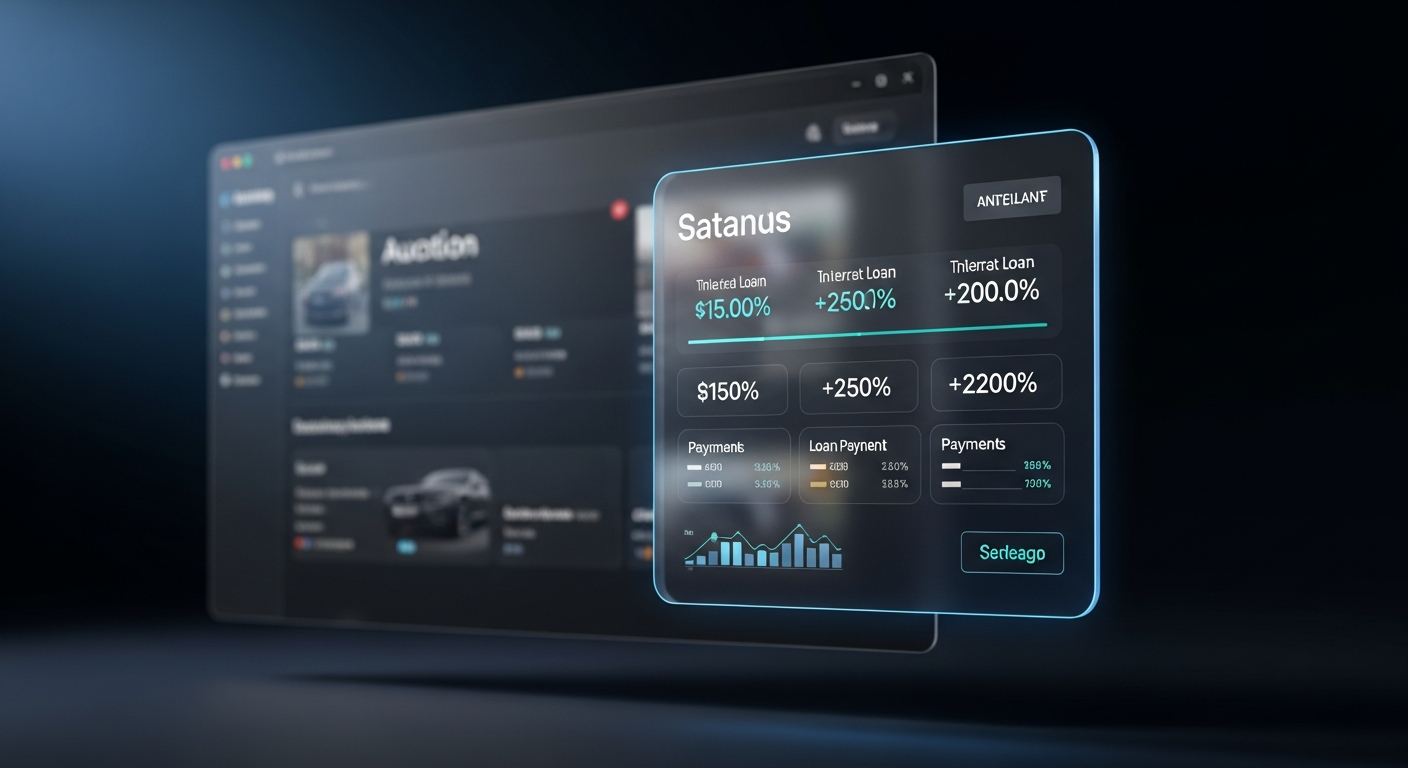 LotLens Chrome Extension overlay on auction page